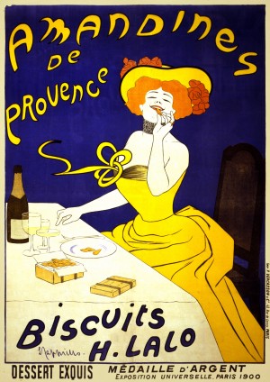 Amandines de Provence Biscuits Poster